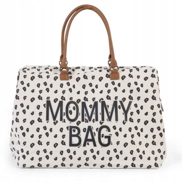 MOMMY BAG CHILDHOME TORBA PODRÓŻNA LEOPARD #T1