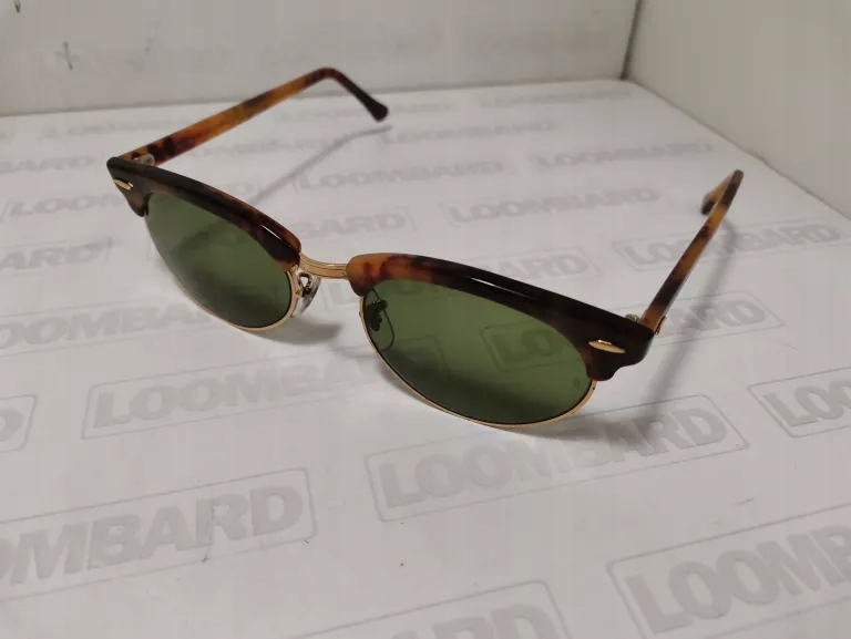 OKULARY VINTAGE BL RAY BAN USA CLUBMASTER W1265 12597149257