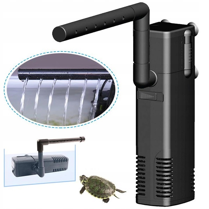 FILTR DO AKWARIUM WEWNĘTRZNY DESZCZOWNIA POMPA