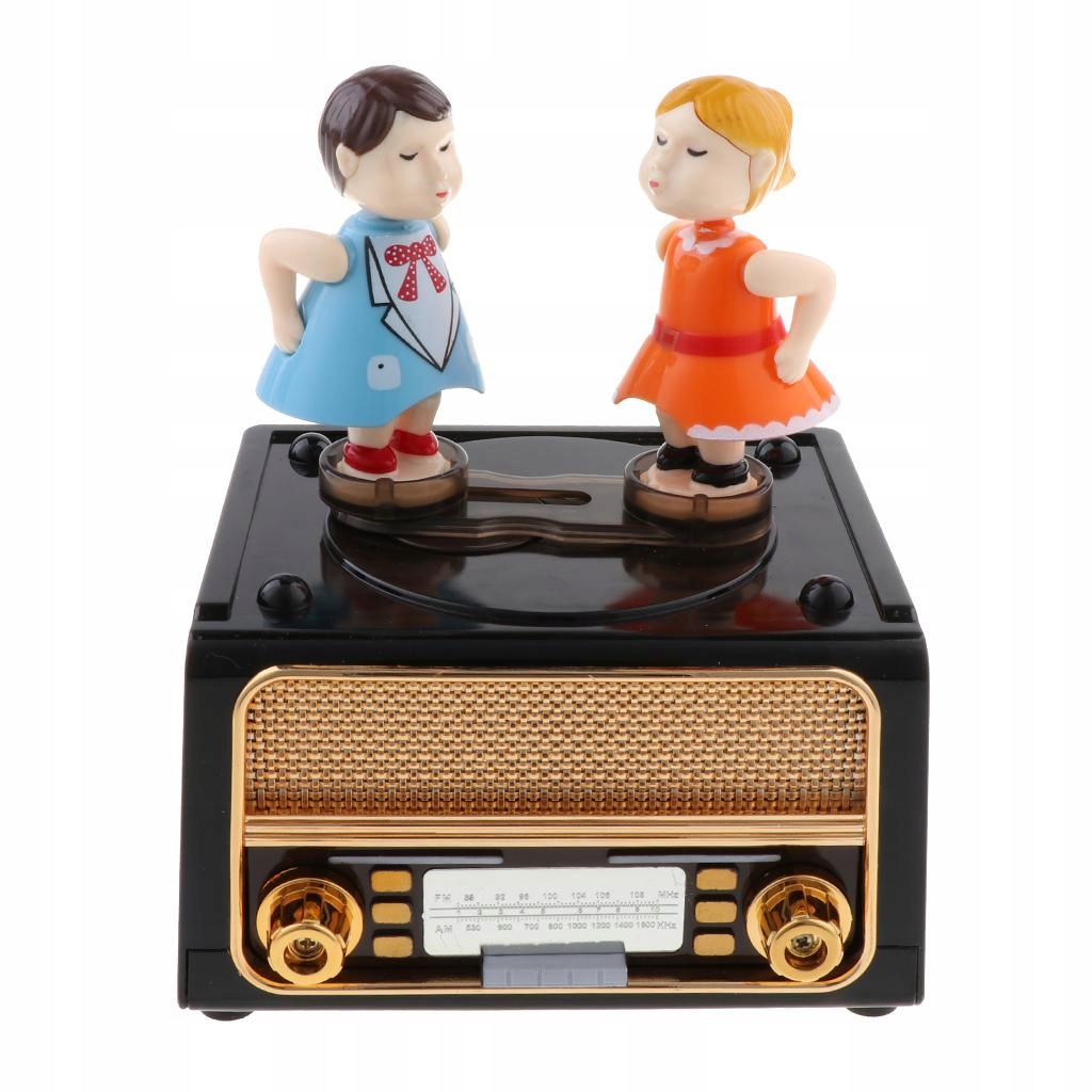 Radio Music Box Model Mechanizm Zabawka Miłośnik 10968033268