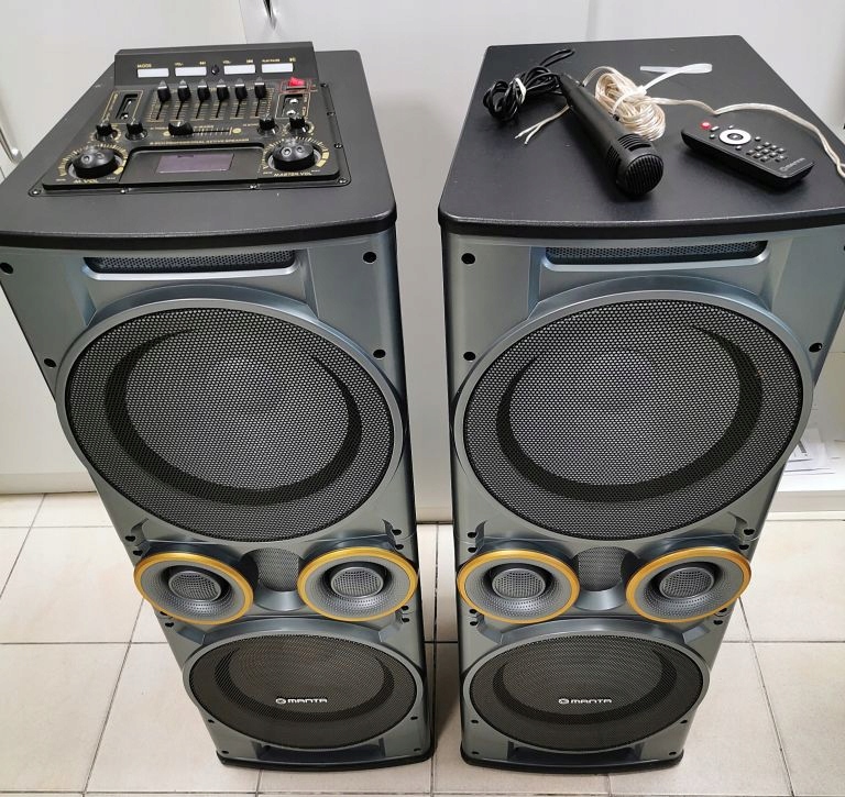POWER AUDIO MANTA SPK95008 SERAFIN+ MIKROFON,PILO