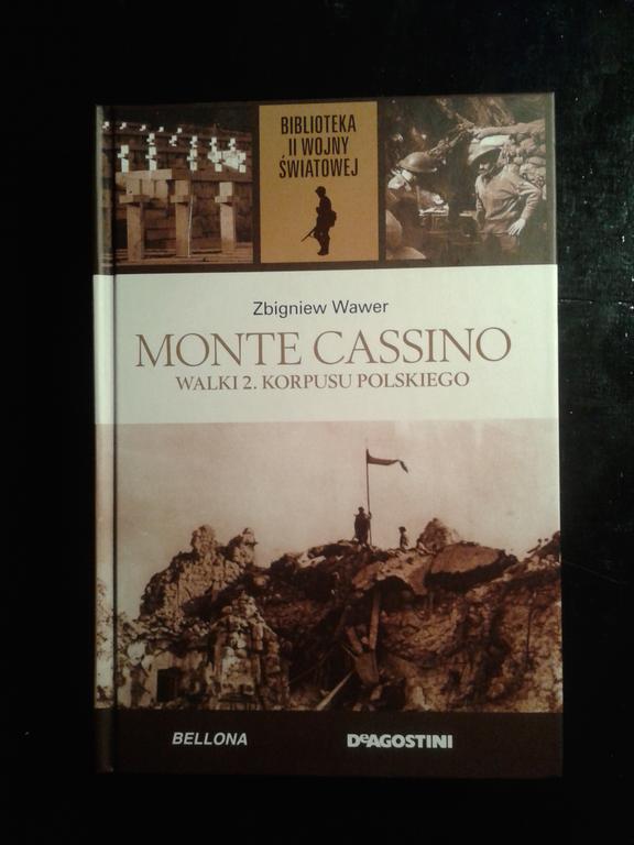 Zbigniew WAWER- Monte Cassino Biblioteka II Wojny