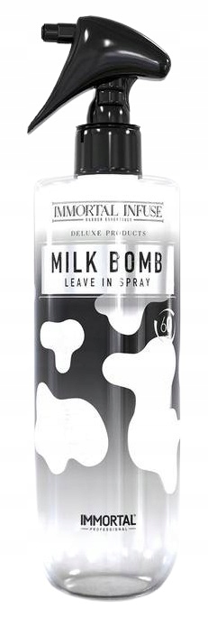 Odżywka Spray do włosów bez spłukiwania IMMORTAL Milk Bomb 500ml