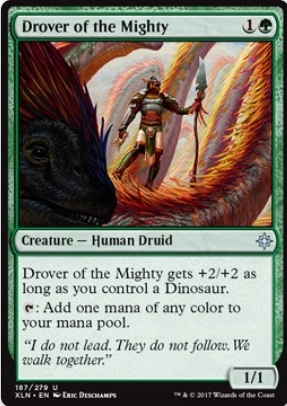 MTG 4x Drover of the Mighty uncommon XLN