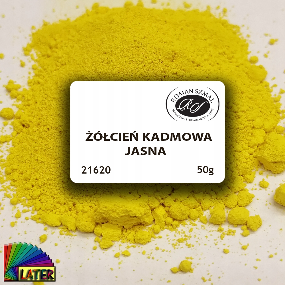 Pigment żółcień kadmowa jasna 50g 21620