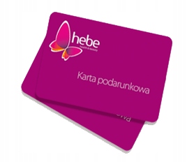 Bon Voucher Karta Podarunkowa Giftcard HEBE 500 zł