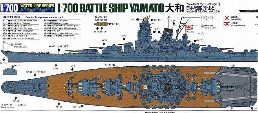 Купить Японский линкор Ямато Тамия 1/700 31113: отзывы, фото, характеристики в интерне-магазине Aredi.ru