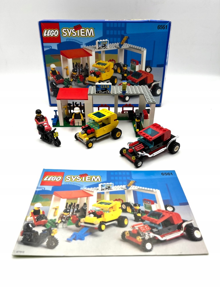 LEGO Town 6561 hot rod club BOX 11332164315 oficjalne archiwum Allegro