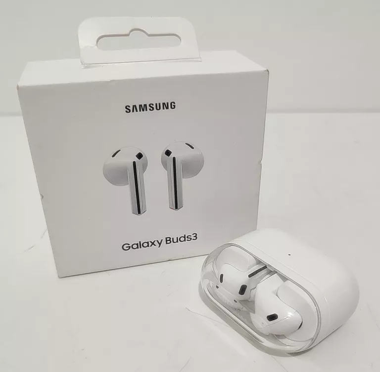 SŁUCHAWKI SAMSUNG GALAXY BUDS3 BIAŁE SM-R530 + PUD
