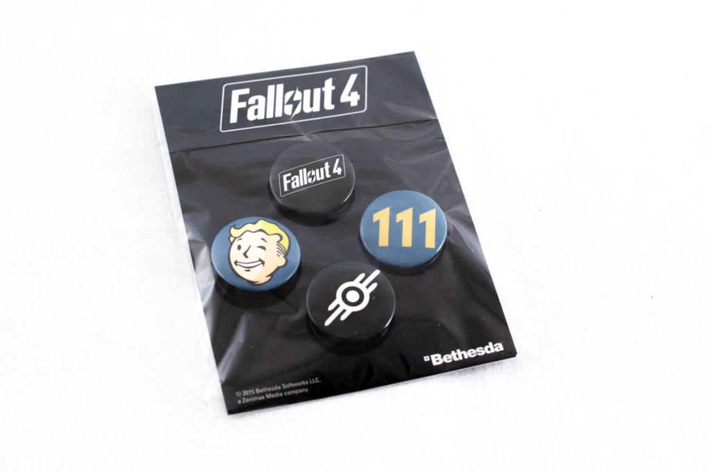 Przypinka Fallout 4 unikat, 4 różne!