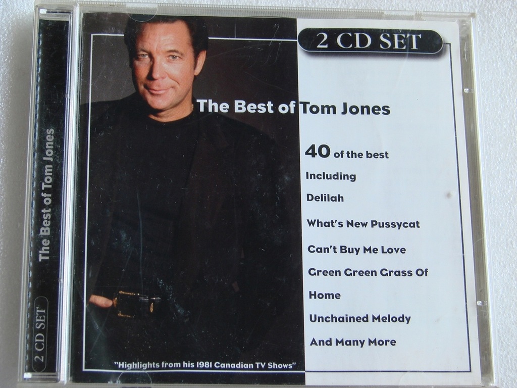 Tom Jones – The Best Of Tom Jones 2xCD UK
