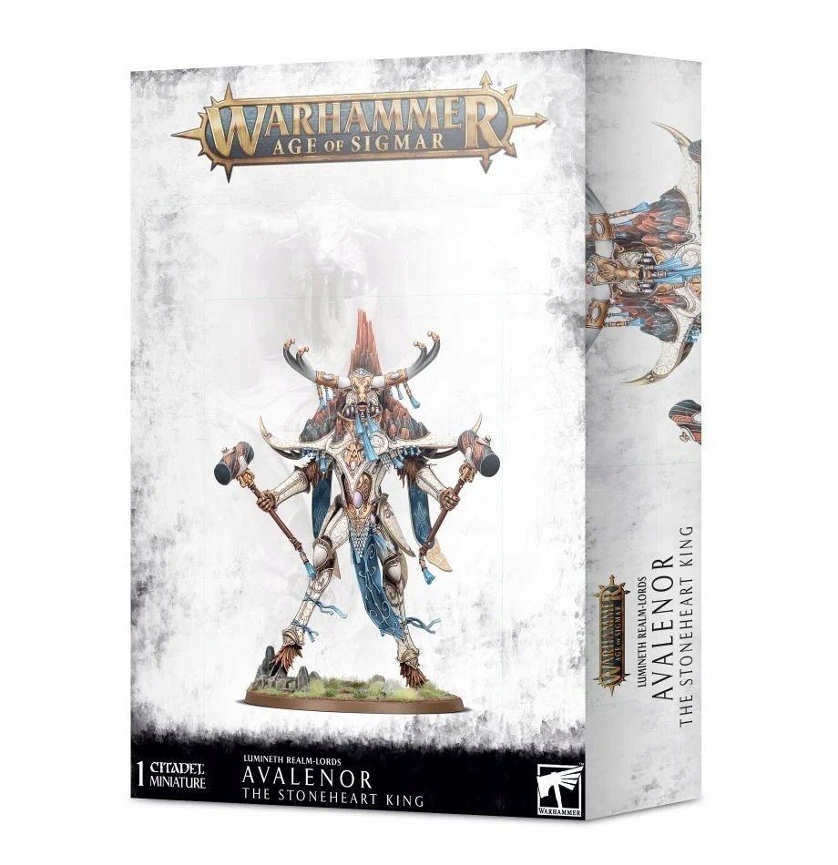 Warhammer Lumineth Avalenor the Stonehearth King