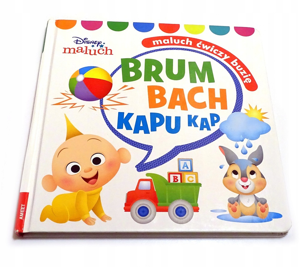 Disney Maluch ćwiczy buzię Brum Bach Kapu Kap