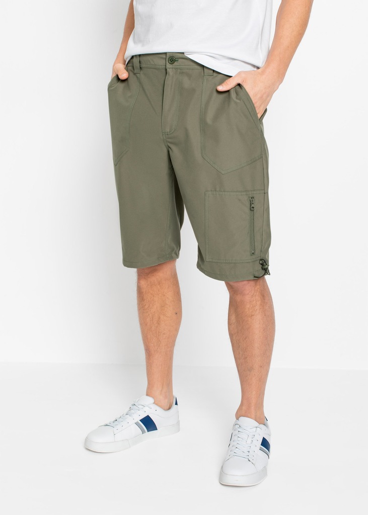 SPODENKI MĘSKIE ZIELONE 1K2C01 Bonprix 52