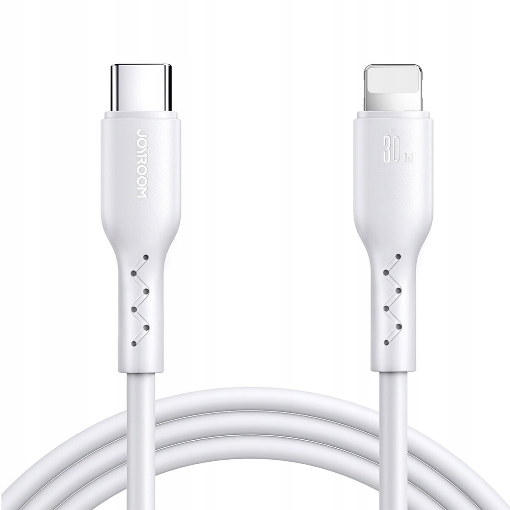 Kabel Joyroom Flash-Charge Series SA26-CL3 USB-C / Lightning 30W 2m biały