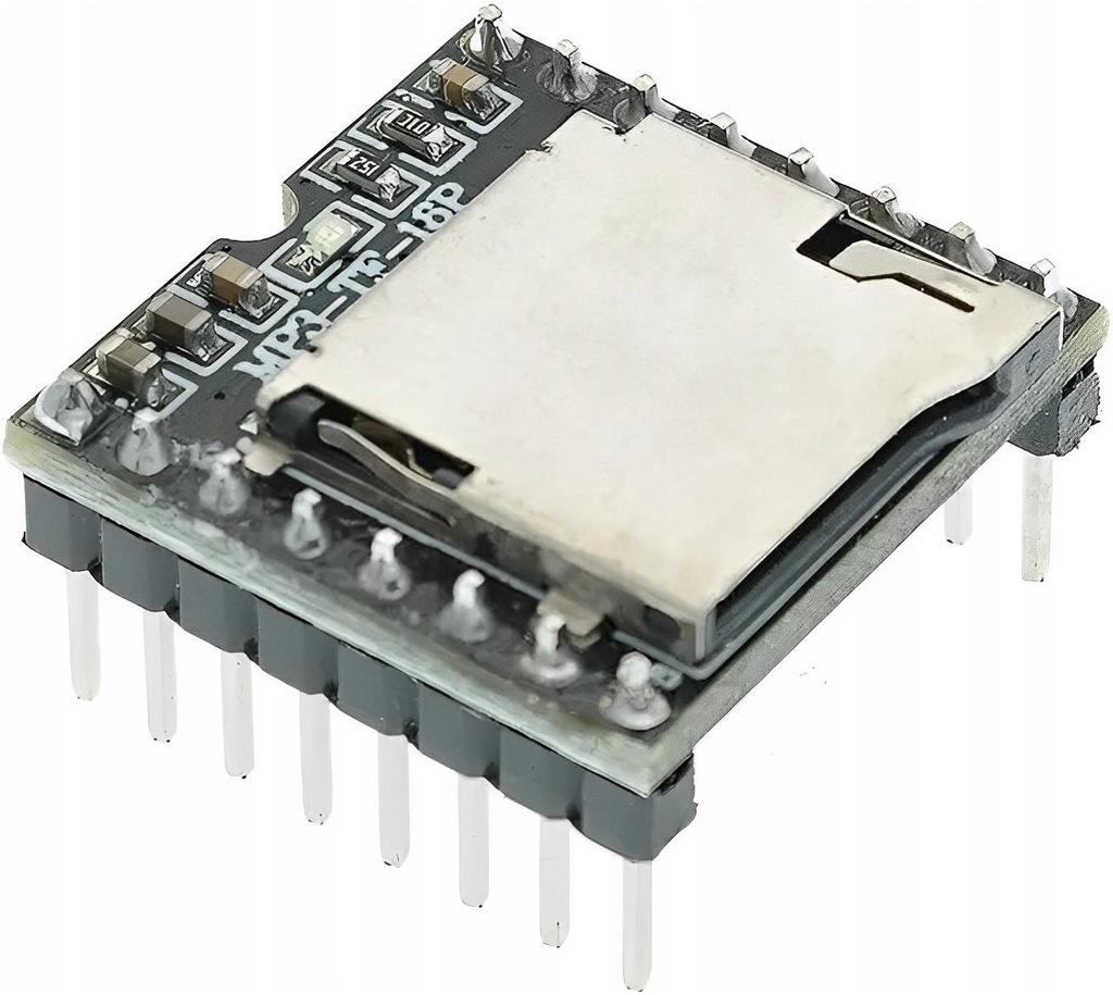 ODTWARZACZ MP3 DFPLAYER MINI V3 Z KARTĄ SD TF CARD U-DISK ARDUINO STM32 ESP