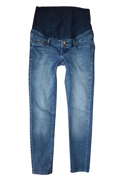 H&M MAMA Rurki Super Skinny Ciążowe Jeansy 38