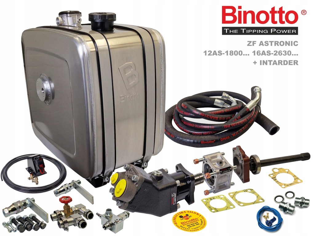Hydraulika Binotto IVECO ASTRONI+I Ruchoma Podłoga