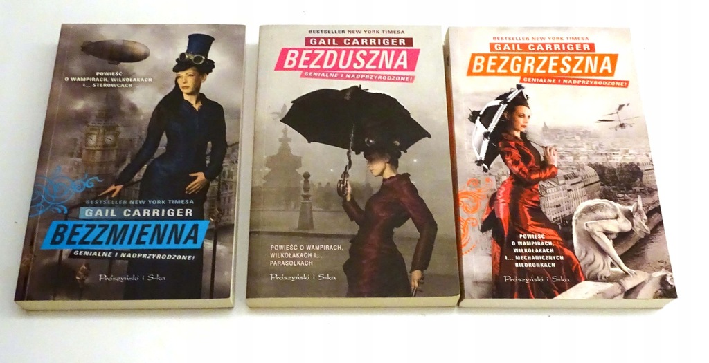 Bezgrzeszna / Bezduszna / Bezzmienna Gail Carriger