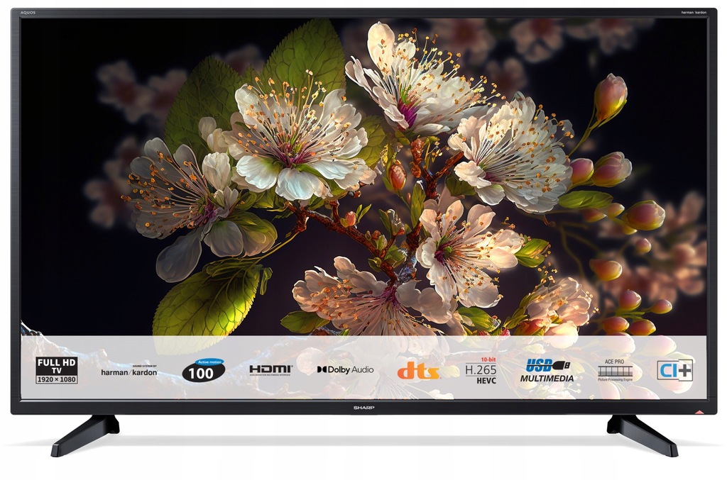 Купить Sharp 42CF2E 42-дюймовый светодиодный телевизор Full HD DVB-T2 HEVC: отзывы, фото, характеристики в интерне-магазине Aredi.ru