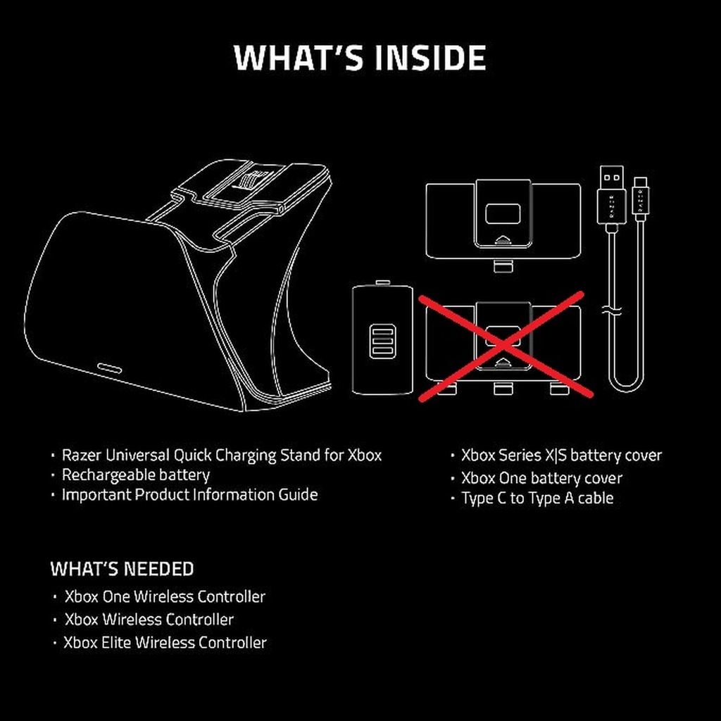 Ładująca do kontrolerów Razer stacja