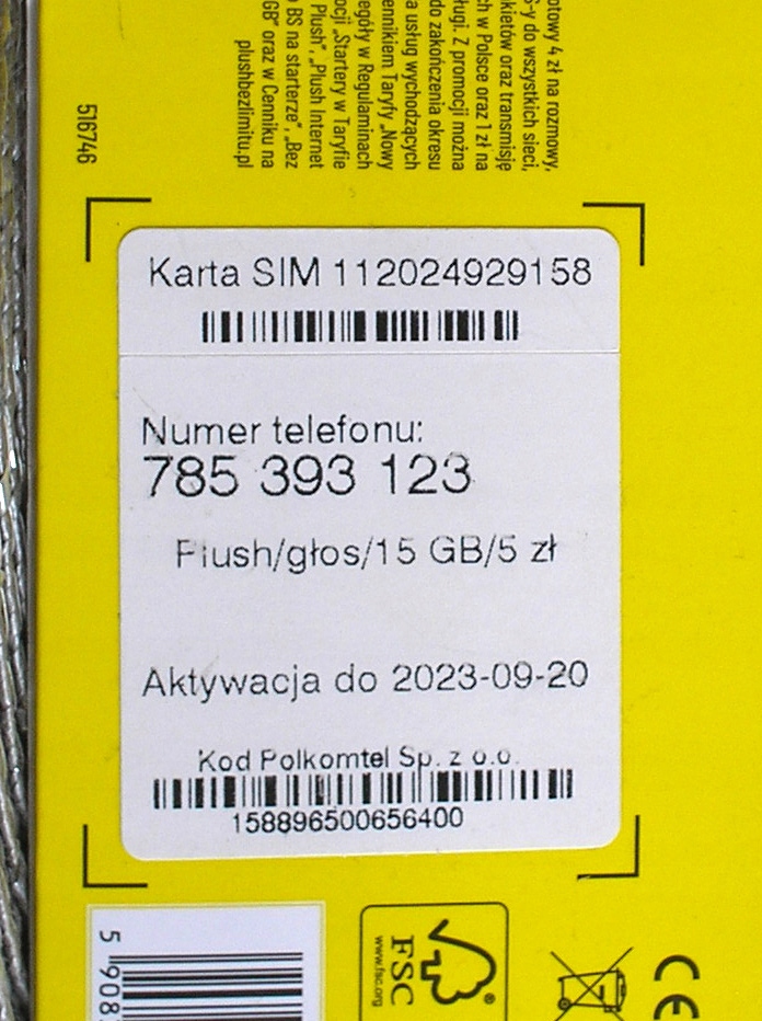 starter złoty numer x 2 łatwe do zapamiętania