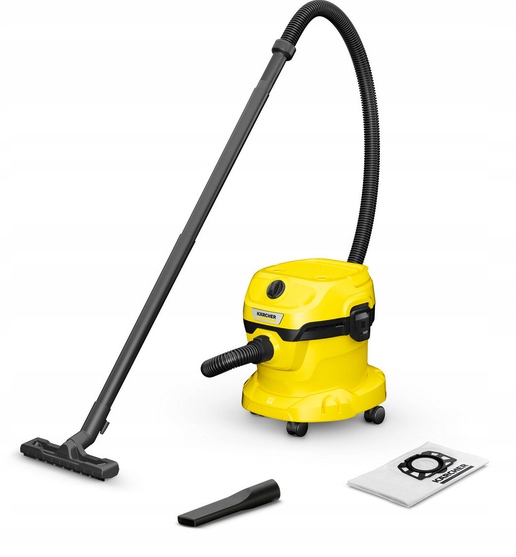 KARCHER WD 2 PLUS V-12/4/18/C ODKURZACZ PRZEMYSŁOWY 1000W BG287