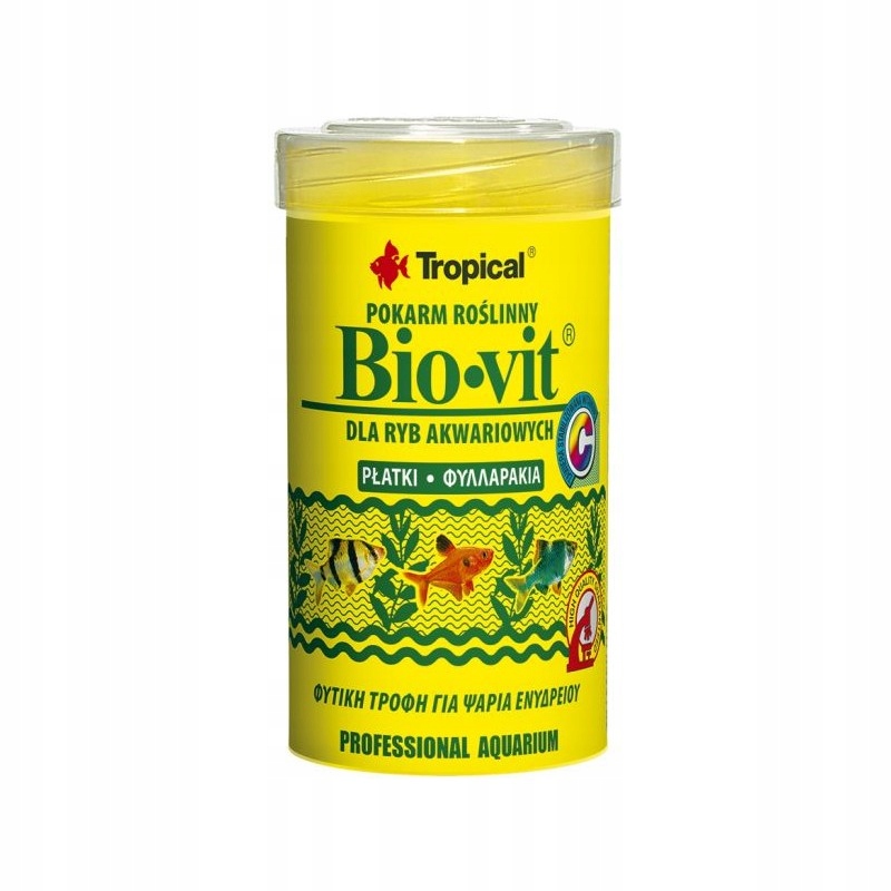 Tropical Bio-Vit pokarm roślinny dla ryb 500ml