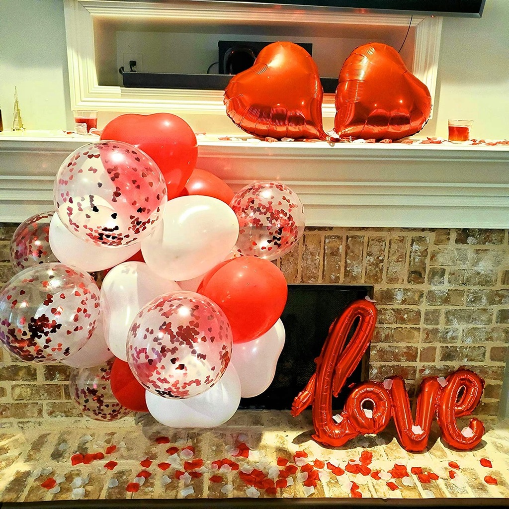 Купить Набор LOVE HEARTS с конфетти ко Дню святого Валентина XXL: отзывы, фото, характеристики в интерне-магазине Aredi.ru