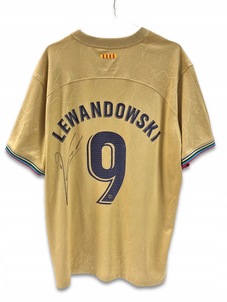 Lewandowski - FC Barcelona koszulka z autografem