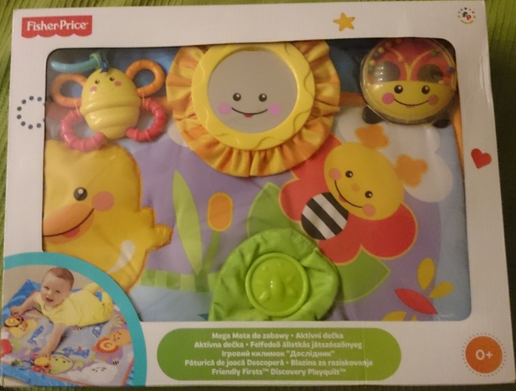 MATA EDUKACYJNA DLA NIEMOWLĄT. FISHER PRICE.