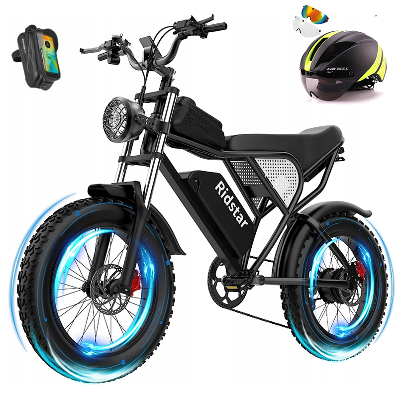 Rower elektryczny Terenowy Dla dorosłych 1500W 48V 20Ah 48km/h 20