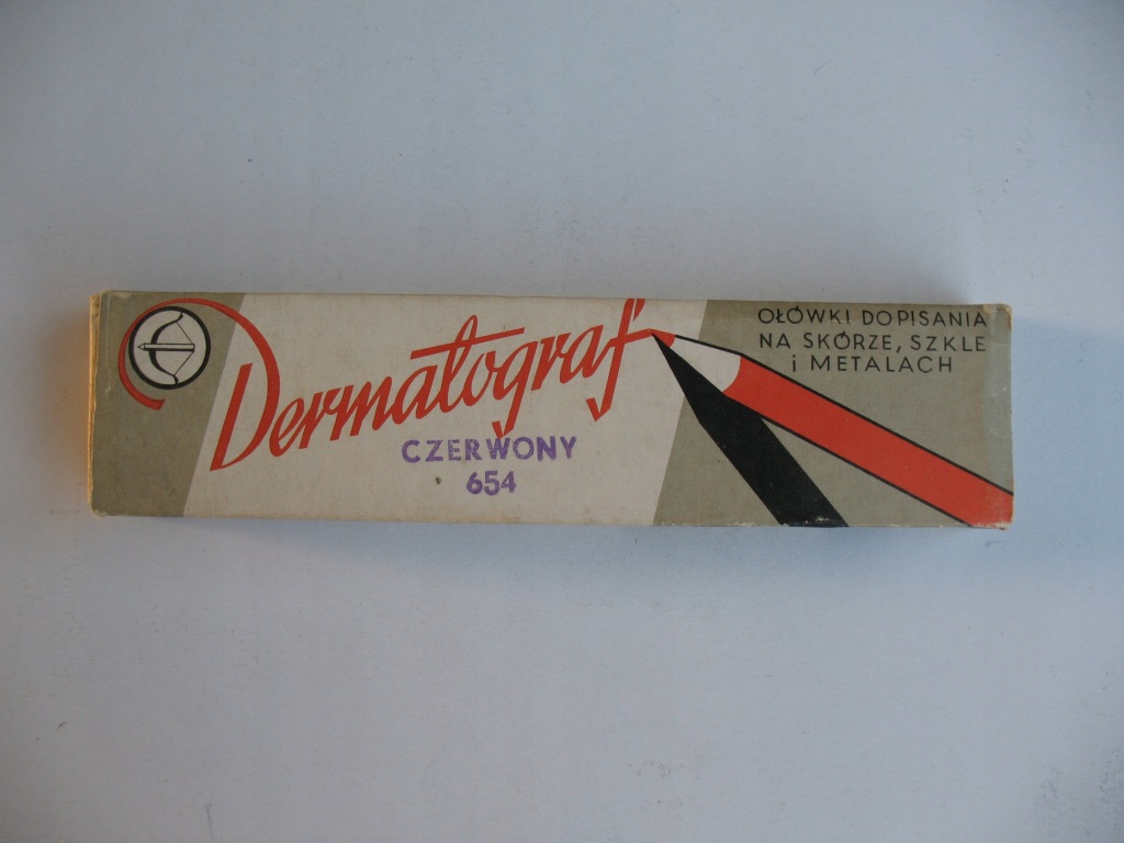 PRUSZKÓW dawny ST. MAJEWSKI OŁÓWKI DO PISANIA NA SKÓRZE SZKLE METALACH