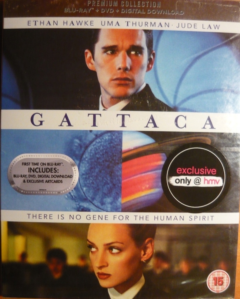 GATTACA (Blu-ray + DVD + UV) ( folia ) UNIKAT!!!!