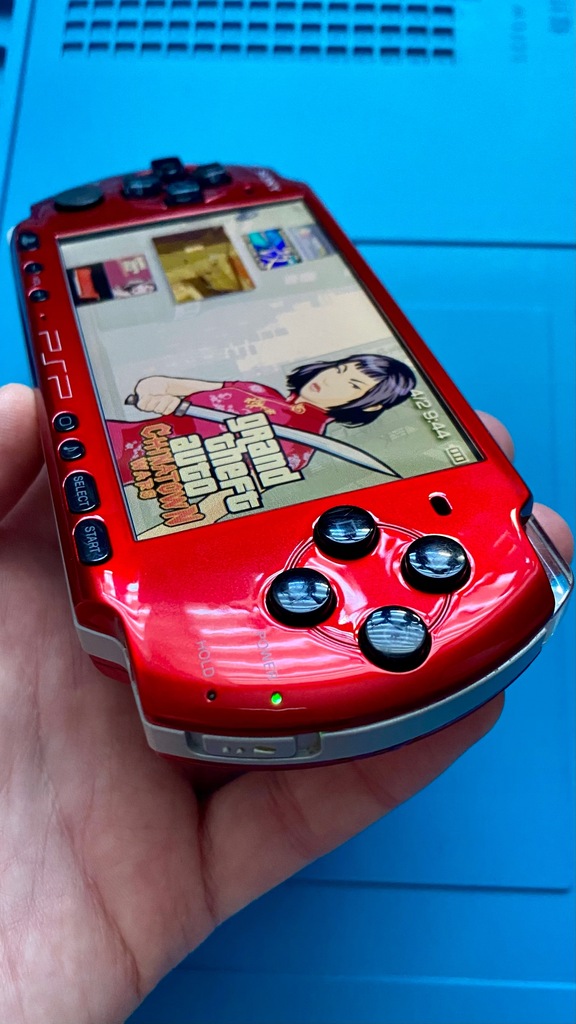 UNIKAT PSP 3004 Slim PL Menu 32GB CFW Przerobiona