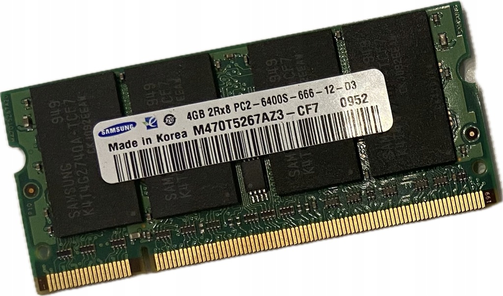 D415] Pamięć DDR2 4GB DDR2 Samsung M470T5267AZ3-CF7