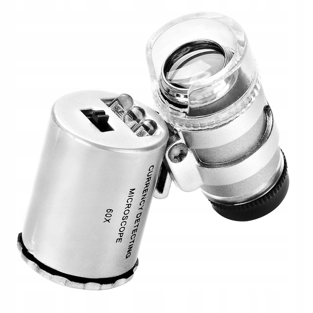 Mikroskop 60x Biżuteria LED Mikroskop Przenośna