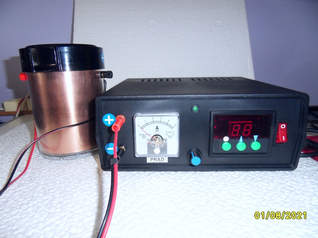 Elektropolerka protetyczna z elektronicznym timere