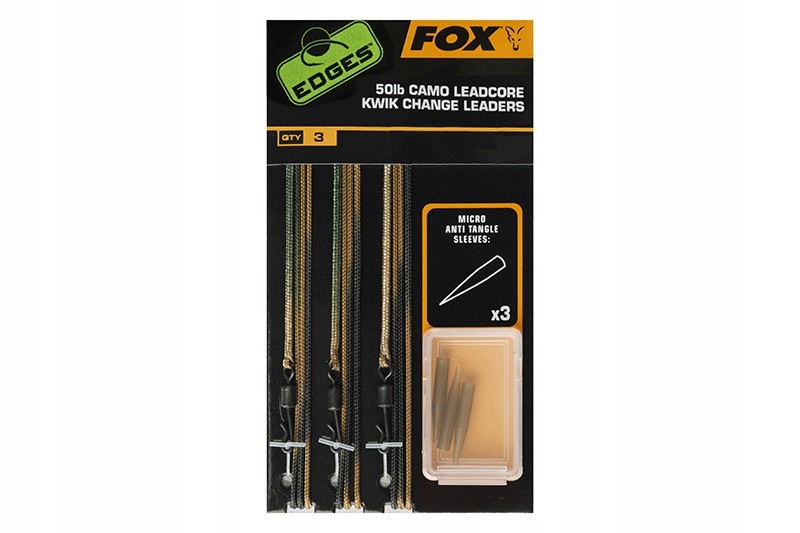 Przypon Fox Edges Camo Leadcore Kwik 50lb/75cm