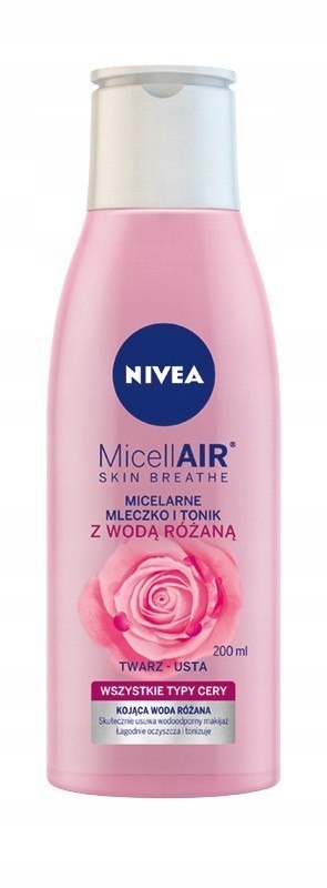 Nivea Micell Air Skin Breathe Micelarne Mleczko i