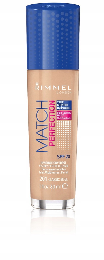 Rimmel Podkład Match Perfection nr 201 classic bei