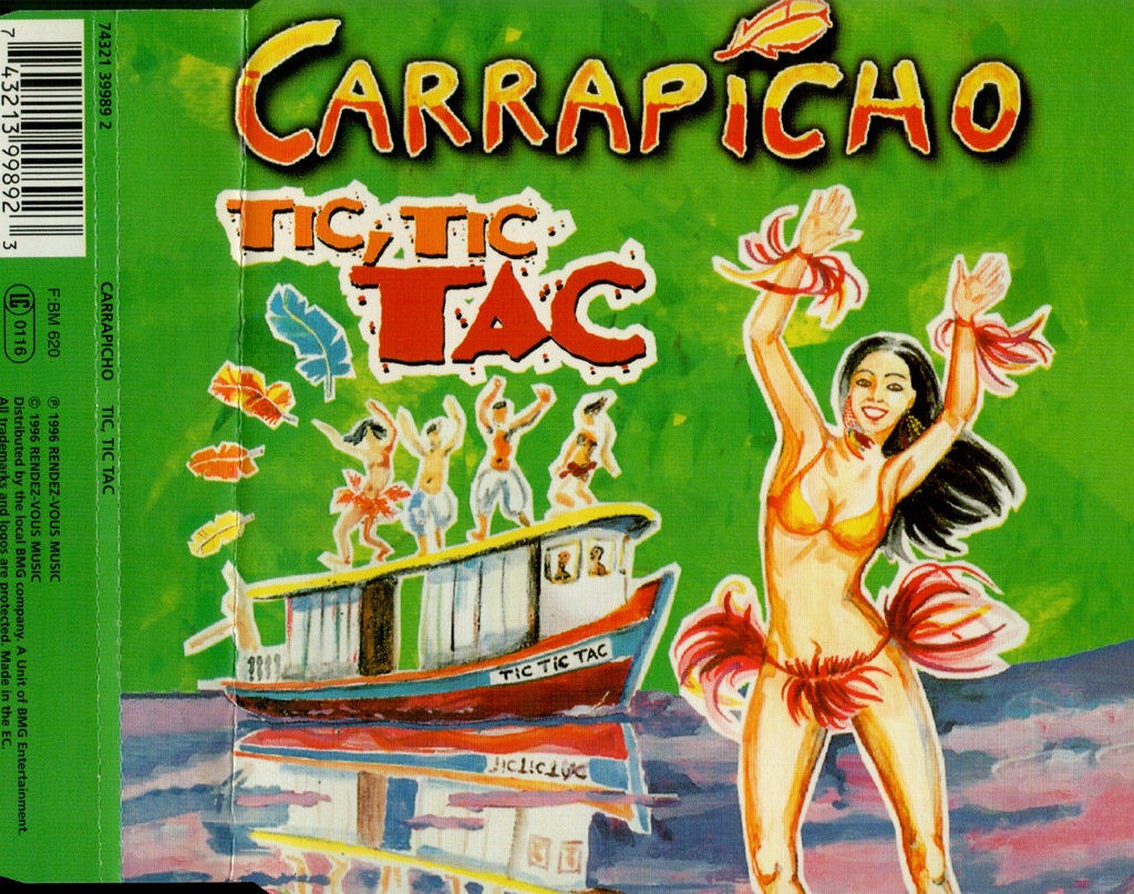 Carrapicho - Tic, Tic Tac 1996 MAXI CD