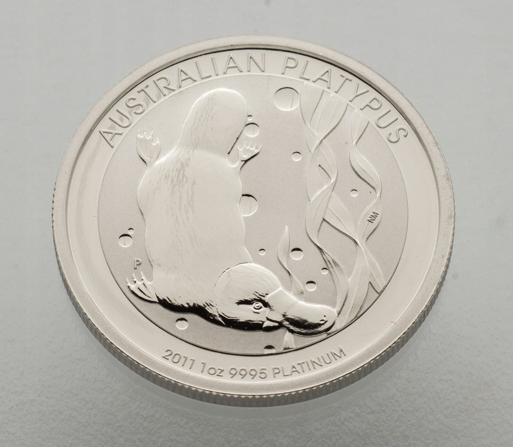 Platynowa moneta Dziobak Australijski, 1oz, 2011