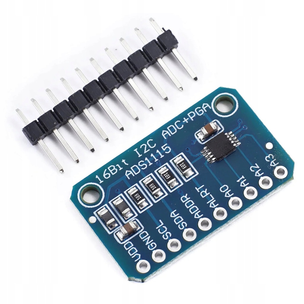 ADS1115 16-bit ADC przetwornik analogowo-cyfrowy 4-kanałowy PGA I2C