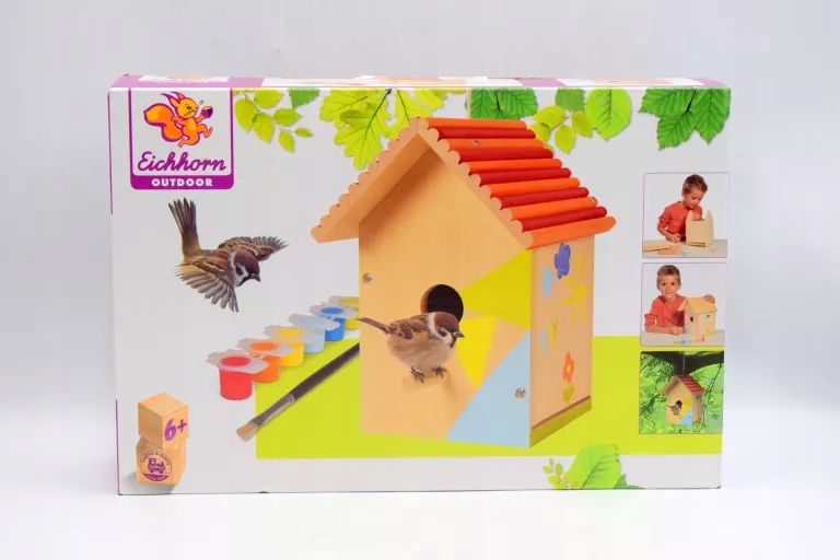 EICHHORN DREWNIANY DOMEK DLA PTAKÓW 4581