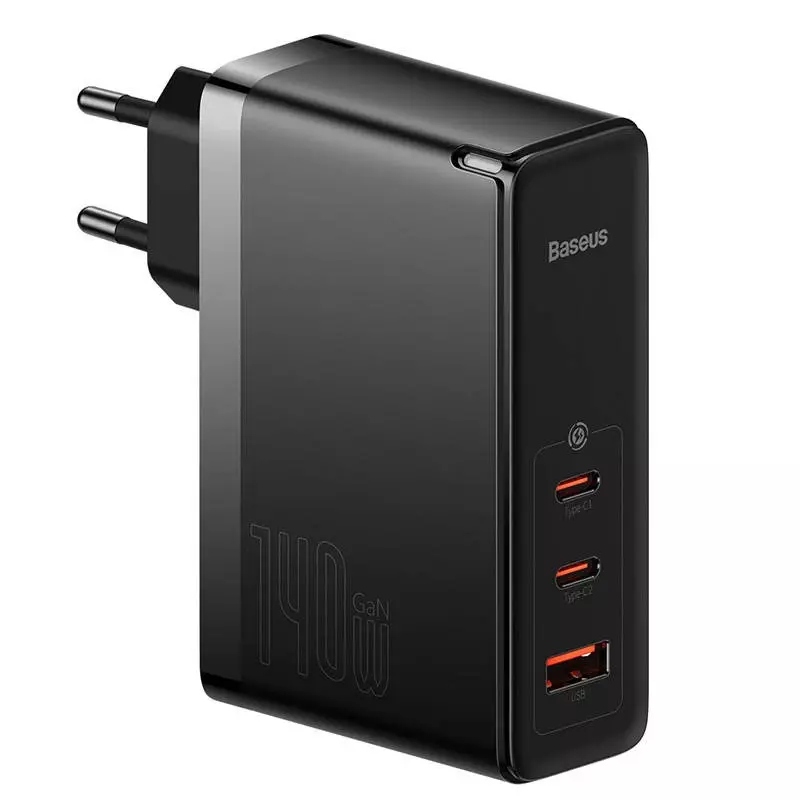 Ładowarka sieciowa Baseus GaN5 Pro 2xUSB-C + USB,