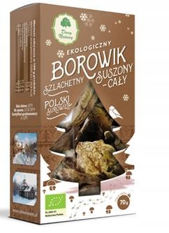 BOROWIK SZLACHETNY SUSZONY CAŁY BIO 70g DARY NATURY (PRODUKT SEZONOWY)