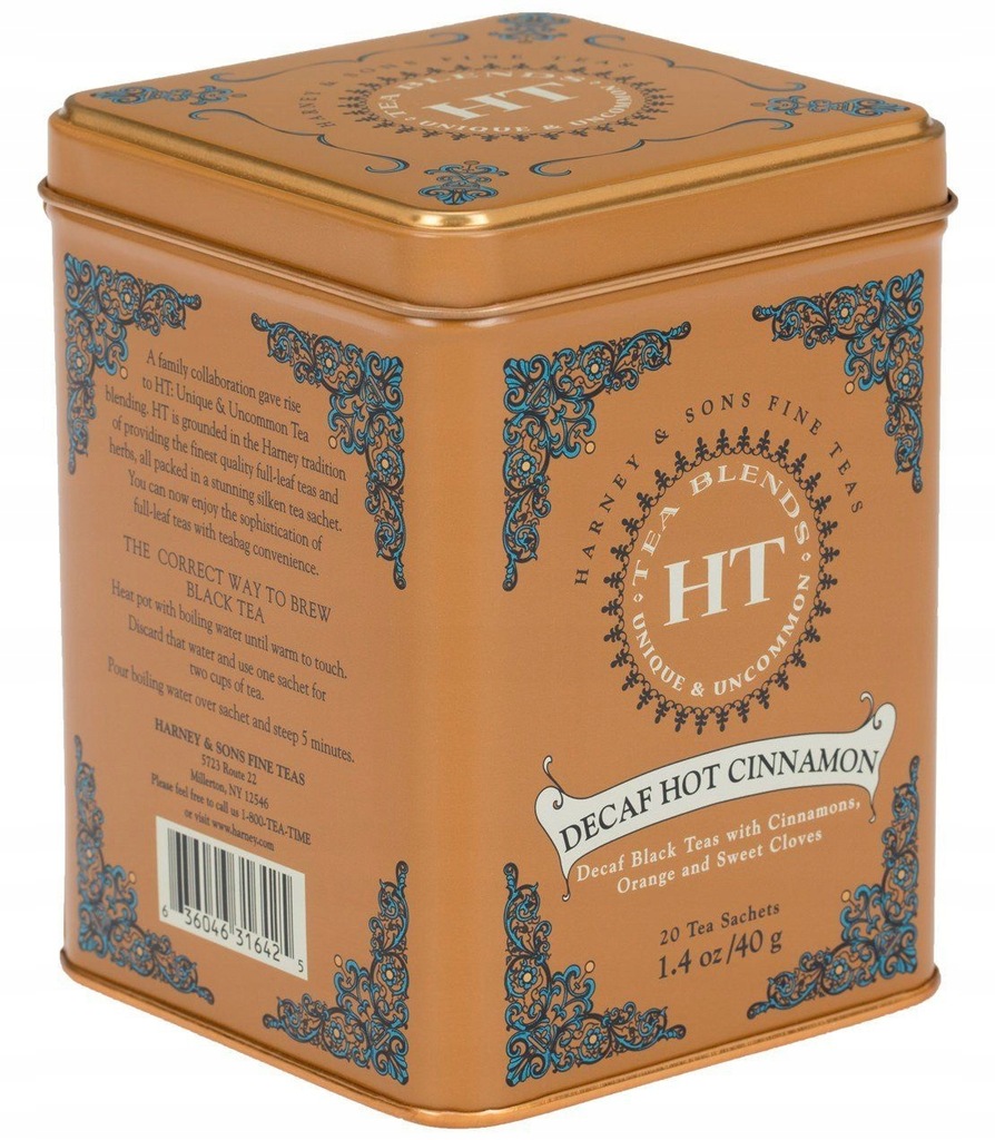 Herbata Harney & Sons Decaf Hot Cinnamon Spice 20 szt