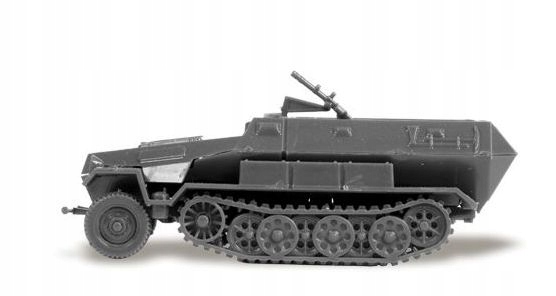 Купить Sd.Kfz.251/1 Ausf.B Hanomag 1/100 Звезда 6127: отзывы, фото, характеристики в интерне-магазине Aredi.ru