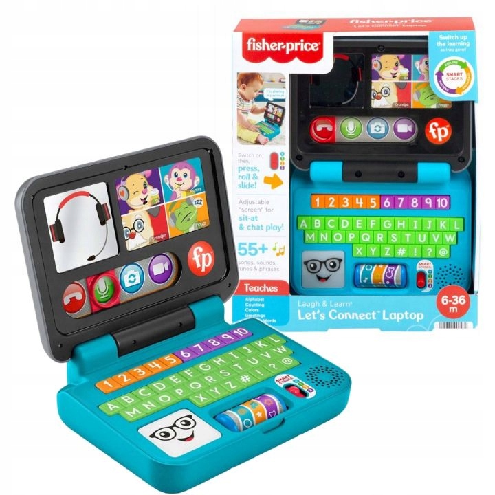 Fisher Price Edukacyjny Laptop Malucha HHX33